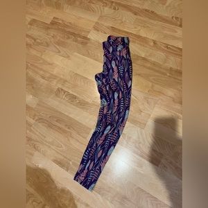 PopFit the Leggings with Pockets Leaf Foliage Extra Small XS